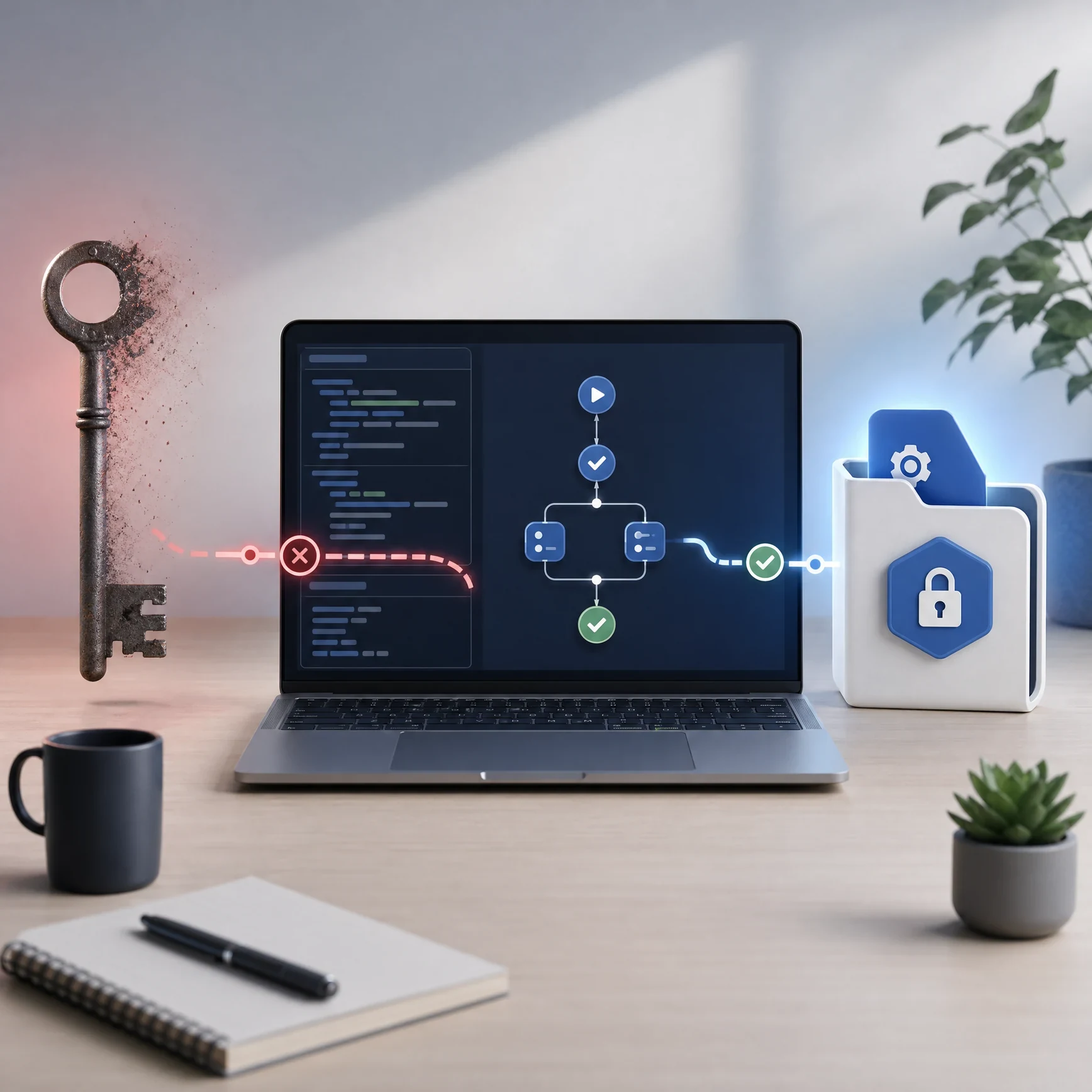 Пояснюємо на сценарії успадкованого workflow, як перейти з довгоживучого PAT на вбудований GITHUB_TOKEN, що перевірити в permissions і де цей підхід ще має межі