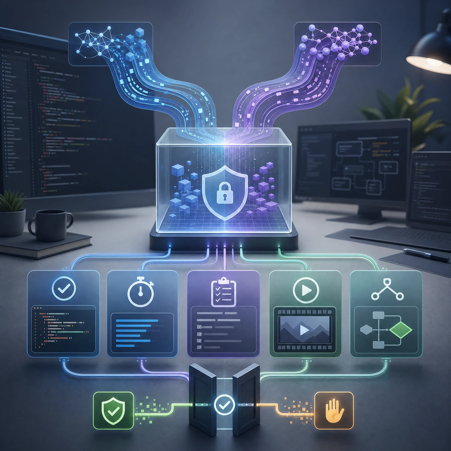 Схема оцінки Gemini 3.5 Flash і Gemini Omni Flash: задачі, тестовий sandbox, метрики і рішення